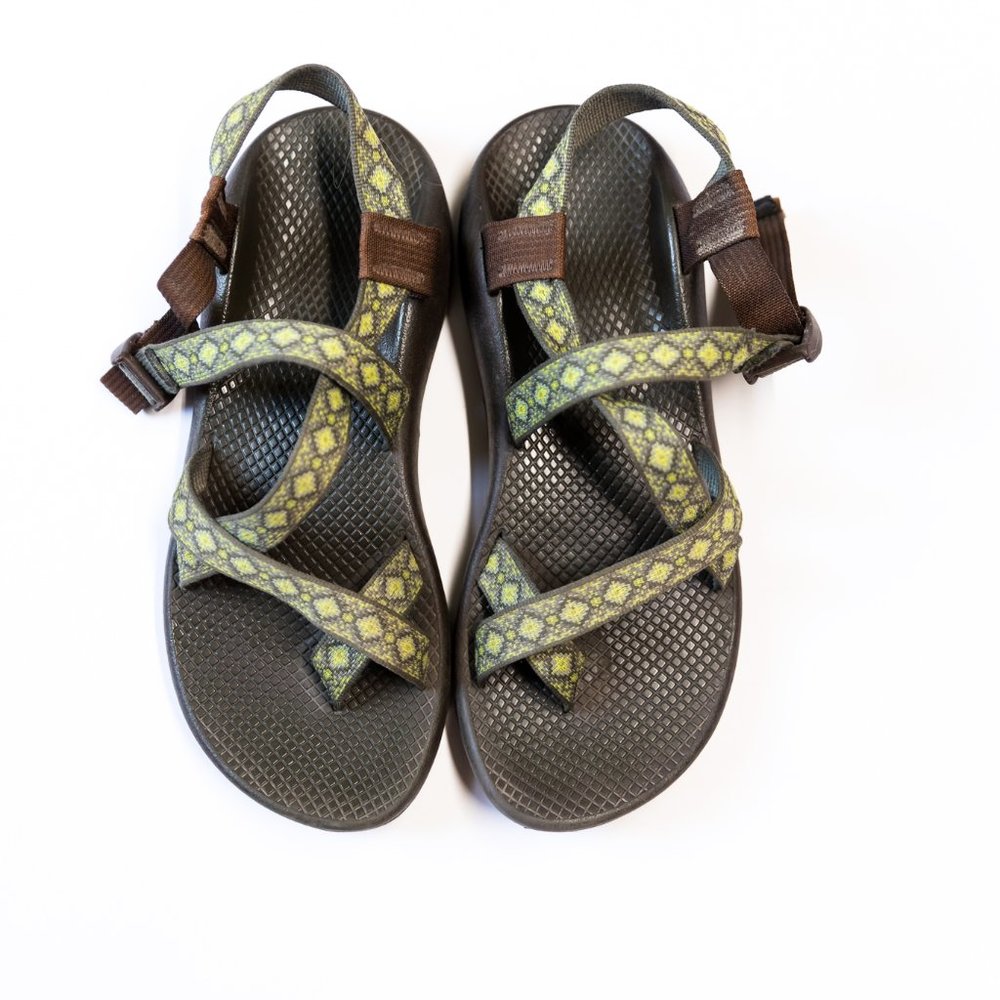 Chacos Z Classic with Green Webbing W10